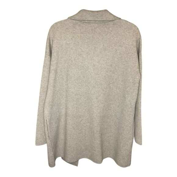 VERSONA Sweater Cardigan Jacket Gray  M - Picture 2 of 3